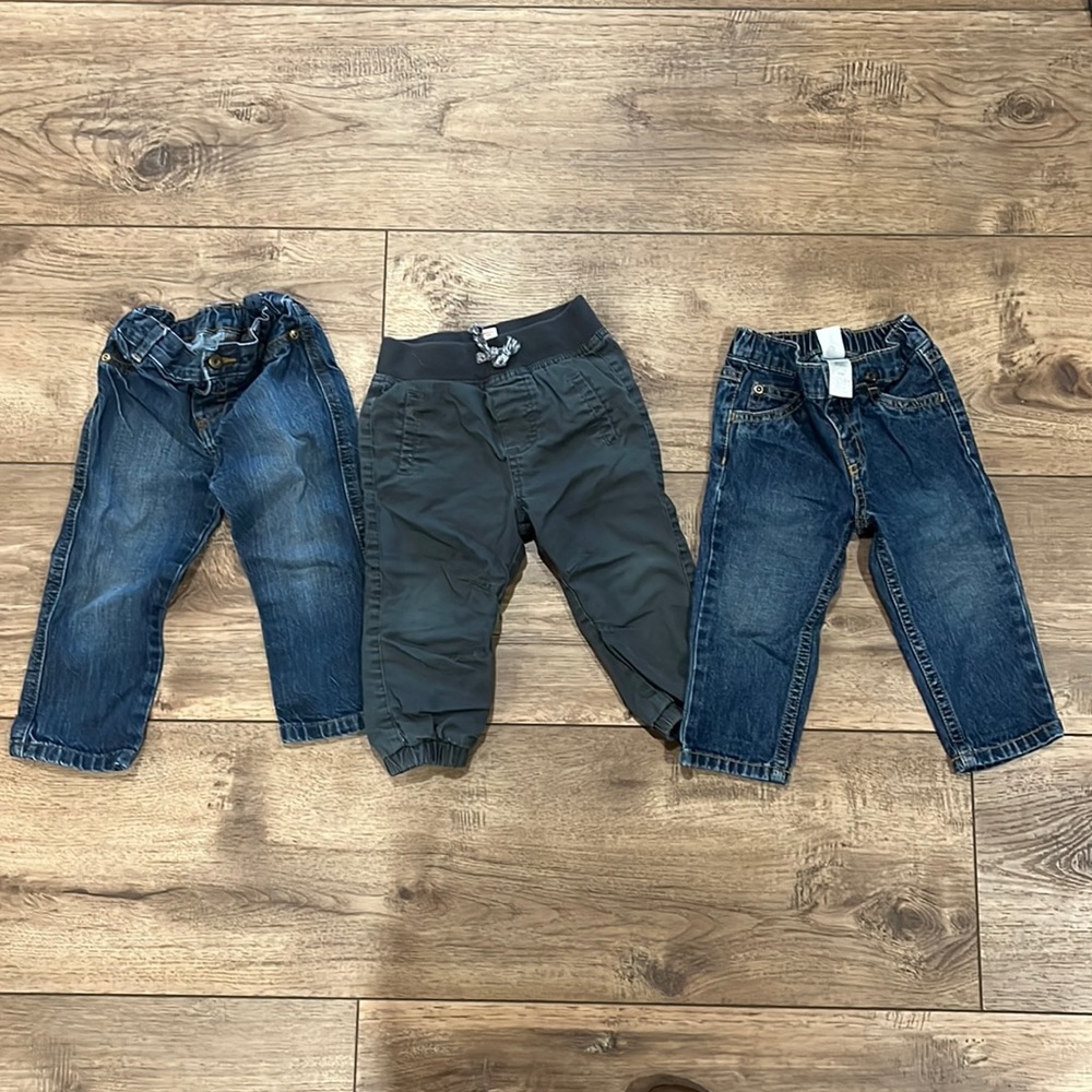 Lot of 3 Baby Boy Pants | 12M